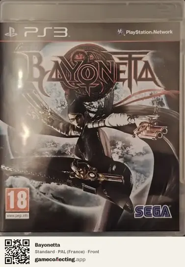 Bayonetta PlayStation 3, France box front