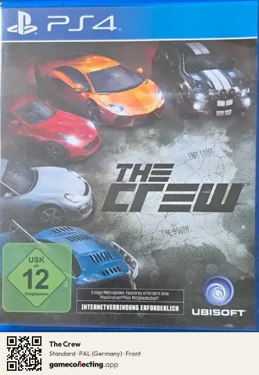 The Crew PlayStation 4, Germany box front