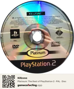 Killzone PlayStation 2, PAL disc