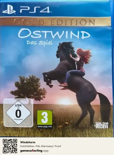 Windstorm PlayStation 4, Germany box front