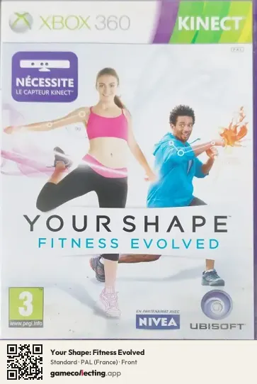 Your Shape: Fitness Evolved Xbox 360, France box front
