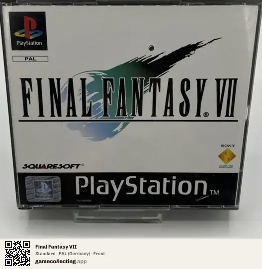 Final Fantasy VII PlayStation, Germany box front