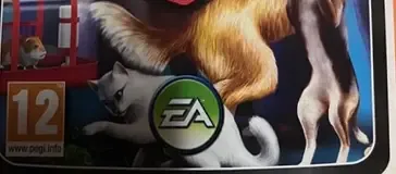 The Sims 2: Pets, the PEGI square on its front