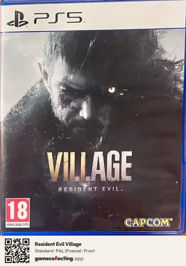 Resident Evil Village PlayStation 5, France box front