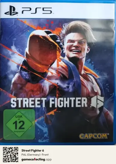 Street Fighter 6 PlayStation 5, Germany box front
