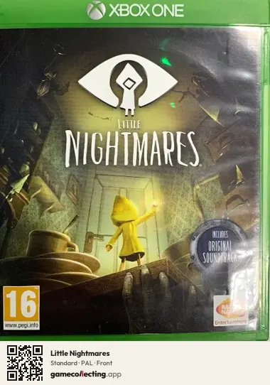 Little Nightmares Xbox One, PAL box front