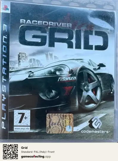 Grid PlayStation 3, Italy box front