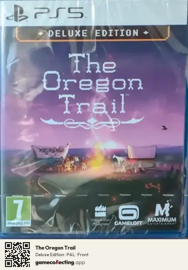 The Oregon Trail PlayStation 5, PAL box front