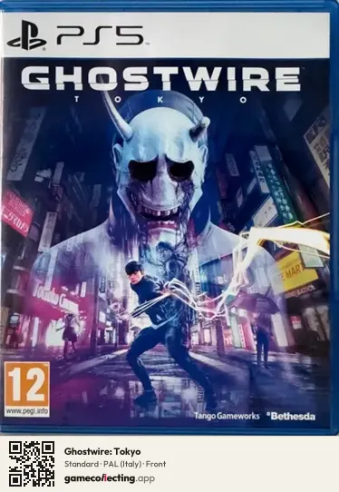 Ghostwire: Tokyo PlayStation 5, Italy box front