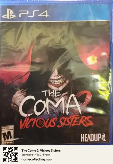 The Coma 2: Vicious Sisters PlayStation 4, NTSC box front