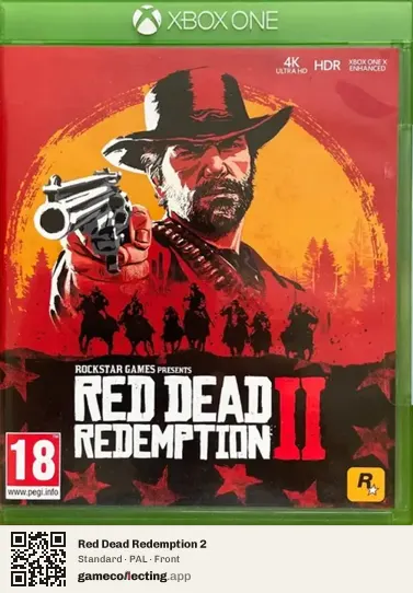 Red Dead Redemption 2 Xbox One, PAL box front