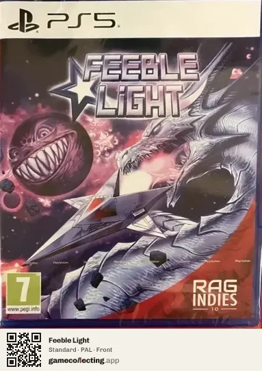 Feeble Light PlayStation 5, PAL box front