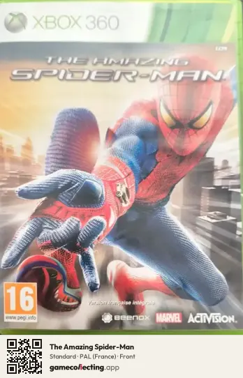 The Amazing Spider-Man Xbox 360, France box front