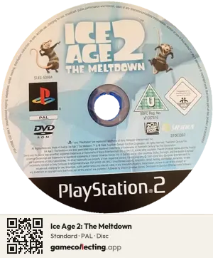 Ice Age 2: The Meltdown PlayStation 2, PAL disc