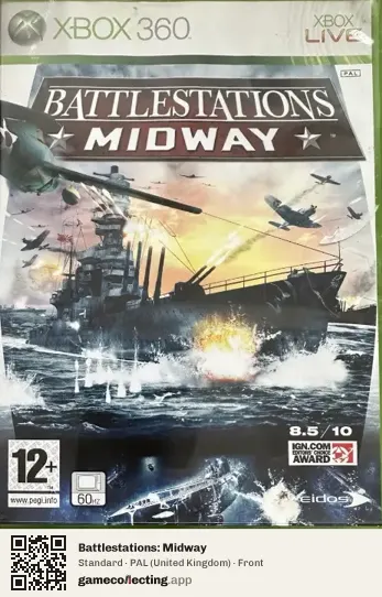 Battlestations: Midway Xbox 360, United Kingdom box front