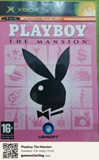 Playboy: The Mansion Xbox, Italy box front
