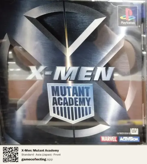 X-Men: Mutant Academy PlayStation, Asia box front