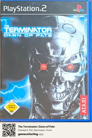 The Terminator: Dawn of Fate PlayStation 2, Germany box front