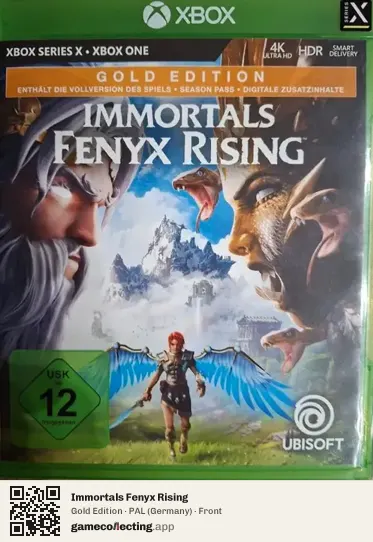 Immortals Fenyx Rising Xbox Series X, Germany box front