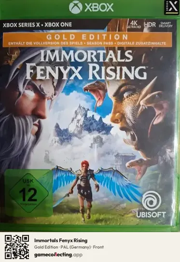 Immortals Fenyx Rising Xbox Series X, Germany box front