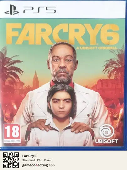 Far Cry 6 PlayStation 5, PAL box front