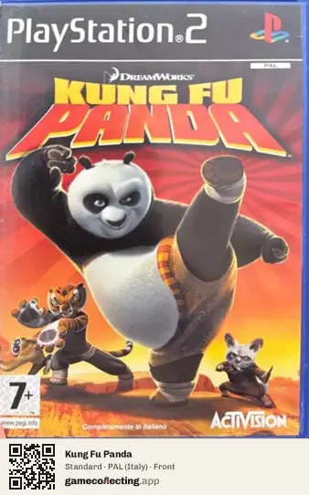 Kung Fu Panda PlayStation 2, Italy box front