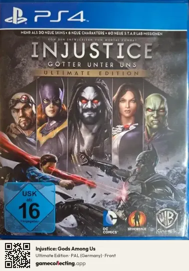 Injustice: Gods Among Us PlayStation 4, Germany box front