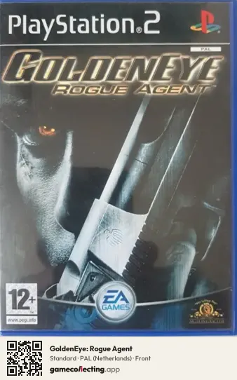 GoldenEye: Rogue Agent PlayStation 2, Netherlands box front