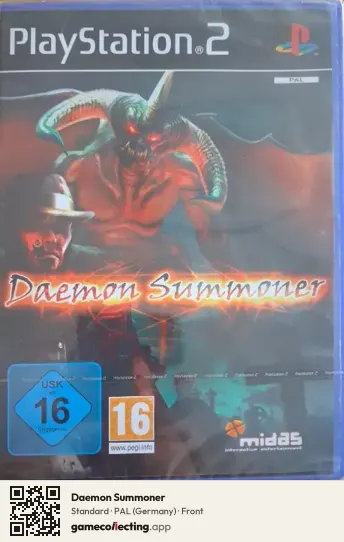 Daemon Summoner PlayStation 2, Germany box front