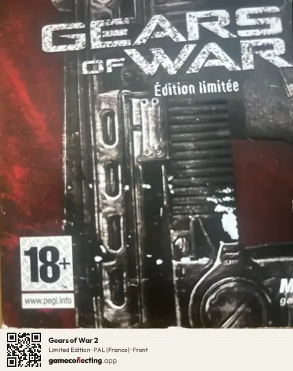 Gears of War 2 Xbox 360, France box front