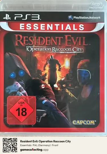 Resident Evil: Operation Raccoon City PlayStation 3, Germany box front