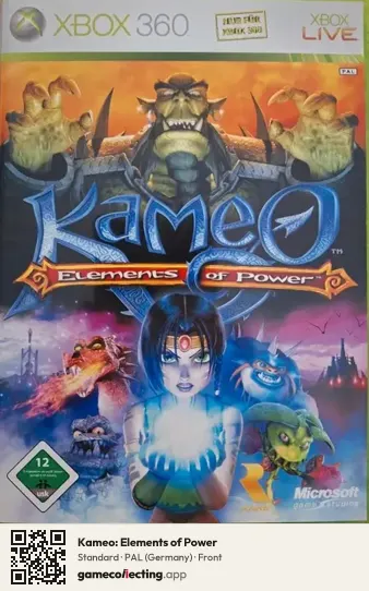 Kameo: Elements of Power Xbox 360, Germany box front