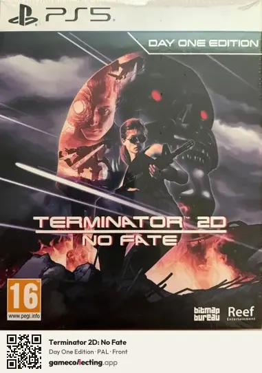Terminator 2D: No Fate PlayStation 5, PAL box front