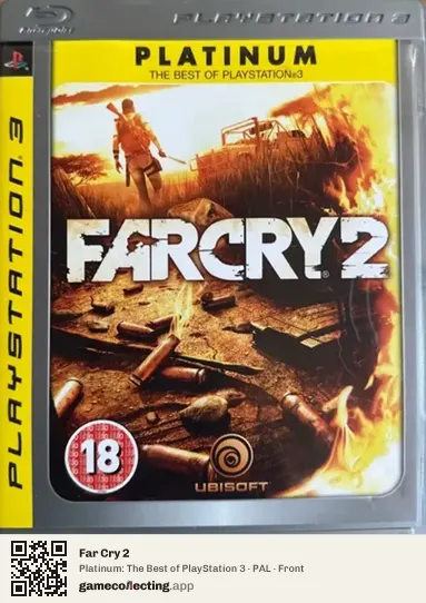 Far Cry 2 PlayStation 3, PAL box front