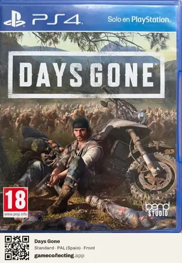 Days Gone PlayStation 4, Spain box front