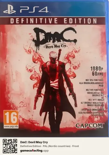 DmC: Devil May Cry PlayStation 4, Nordic countries box front