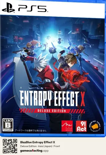 BlazBlue Entropy Effect X PlayStation 5, Asia box front