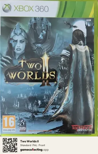 Two Worlds II Xbox 360, PAL box front