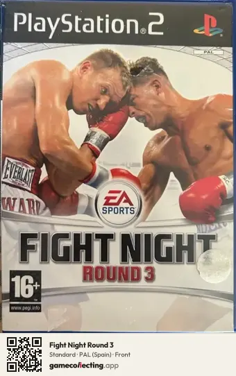 Fight Night Round 3 PlayStation 2, Spain box front