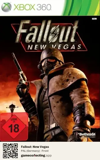 Fallout: New Vegas Xbox 360, Germany box front