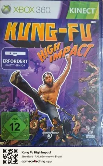 Kung Fu High Impact Xbox 360, Germany box front