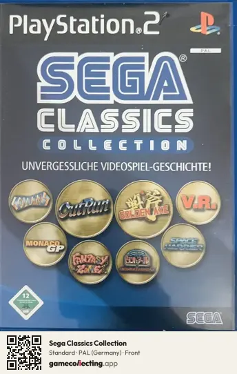 Sega Classics Collection PlayStation 2, Germany box front