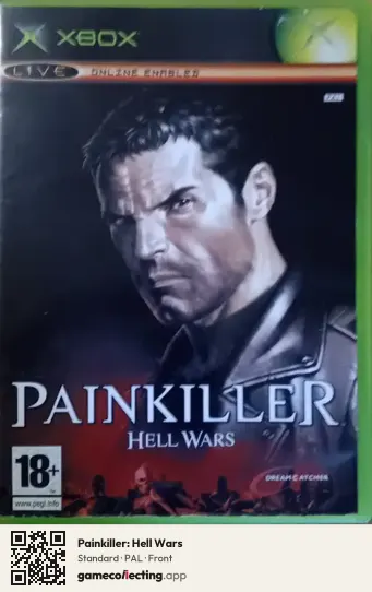 Painkiller: Hell Wars Xbox, PAL box front