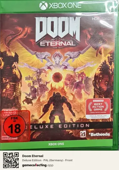 Doom Eternal Xbox One, Germany box front