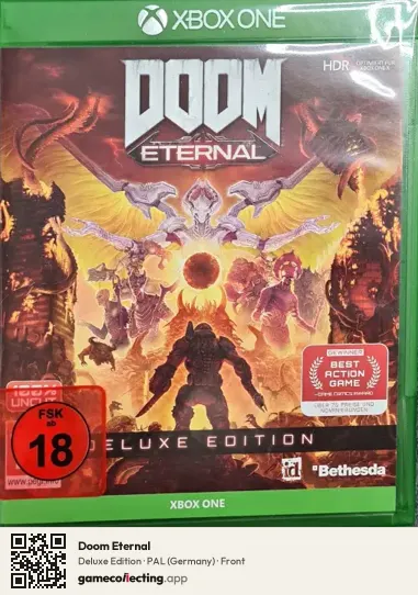 Doom Eternal Xbox One, Germany box front