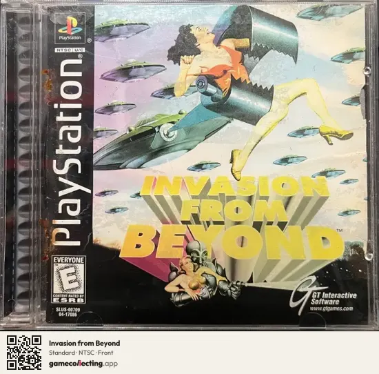 Invasion from Beyond PlayStation, NTSC box front