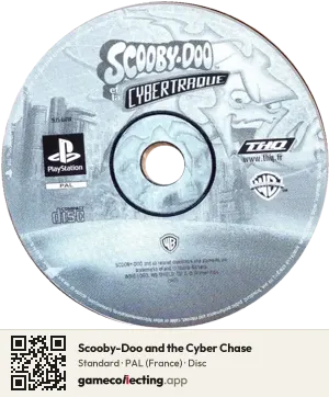 Scooby-Doo and the Cyber Chase PlayStation, PAL disc