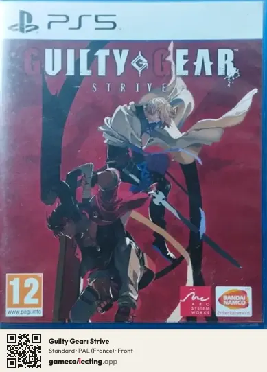 Guilty Gear: Strive PlayStation 5, France box front