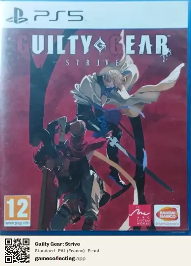 Guilty Gear: Strive PlayStation 5, France box front