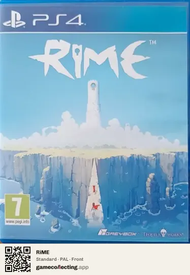 RiME PlayStation 4, PAL box front